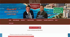 Desktop Screenshot of debtfreehawaii.com